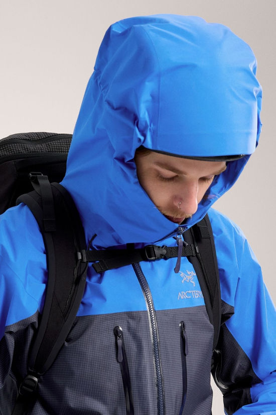 Arc'teryx Mens Alpha Jacket Lt Vitality / Black Sapphire