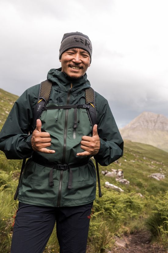 Ayacucho Mens Mountain Peak 3L Jacket Jungle Green Te