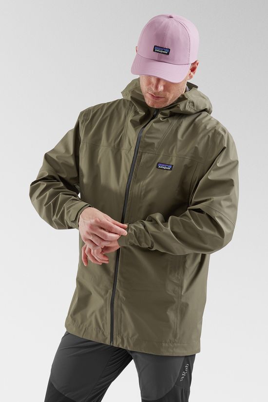 Patagonia Mens Boulder Fork Rain Jacket Marlow Brown