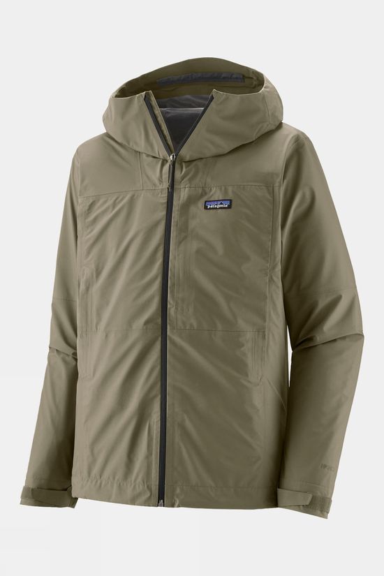 Patagonia Mens Boulder Fork Rain Jacket Marlow Brown