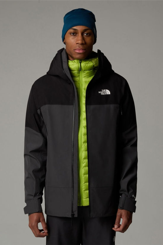 The North Face Mens Jazzi 3L GTX Jacket Anthracite Grey-Tnf Black