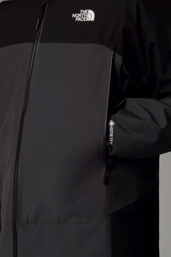 The North Face Mens Jazzi 3L GTX Jacket Anthracite Grey-Tnf Black
