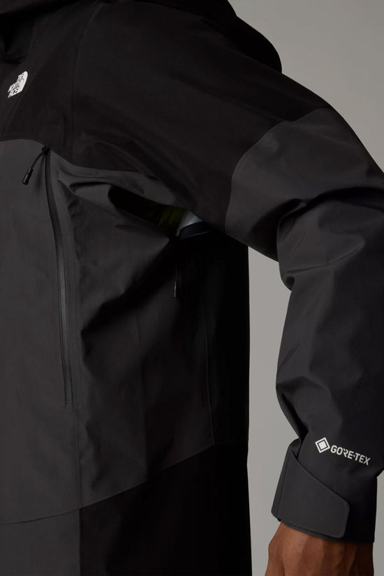 The North Face Mens Jazzi 3L GTX Jacket Anthracite Grey-Tnf Black
