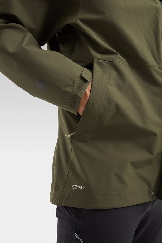 Rab Mens Downpour Jacket Army