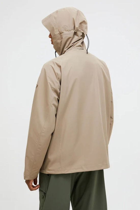 Peak Performance Mens Treeline Shell Jacket Avid Beige