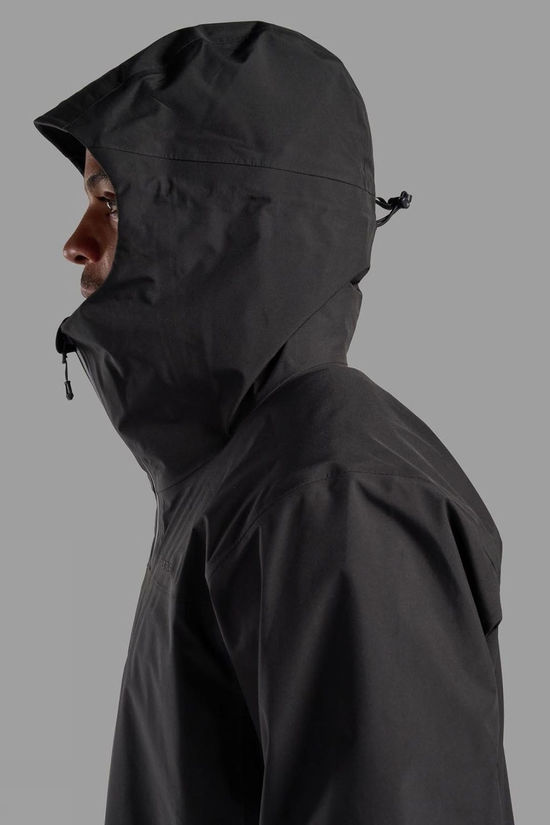 Montane Mens Spirit Long Waterproof Parka Midnight Grey