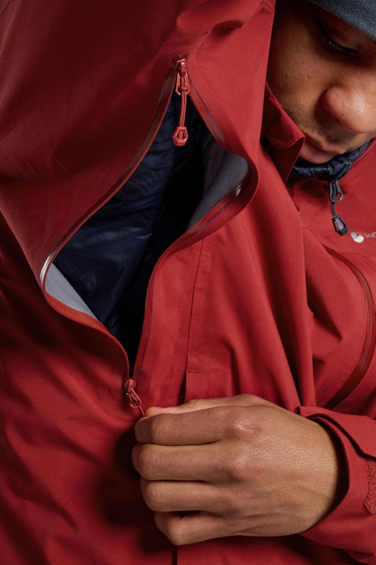 Montane Mens Phase Waterproof Jacket Dark Maple