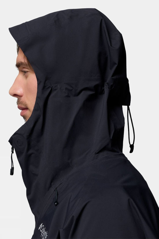 Columbia Mens Saudan Pro 3L Shell Jacket Black