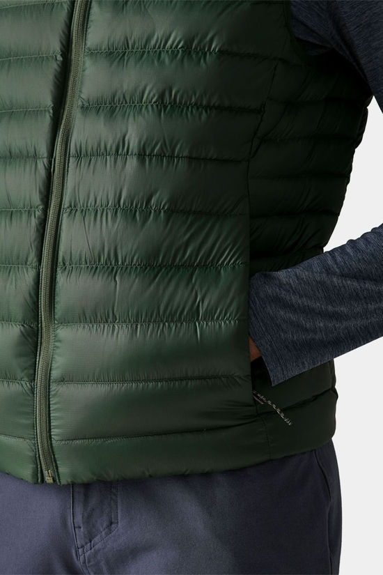 Patagonia Mens Down Sweater Vest  Treeline Green