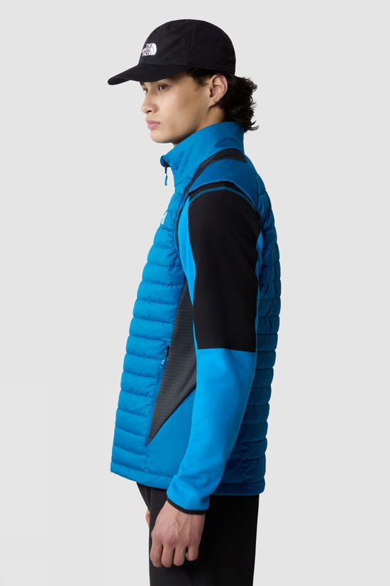The North Face Mens Hybrid Insulated Vest Adriatic Blue/Asphalt G