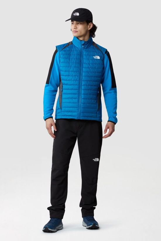 The North Face Mens Hybrid Insulated Vest Adriatic Blue/Asphalt G