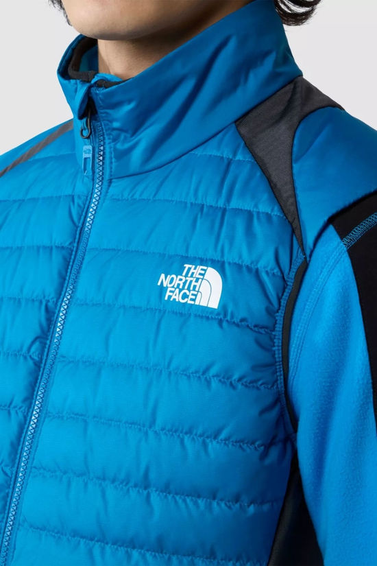 The North Face Mens Hybrid Insulated Vest Adriatic Blue/Asphalt G