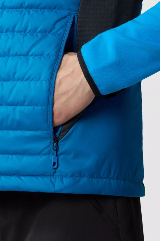 The North Face Mens Hybrid Insulated Vest Adriatic Blue/Asphalt G