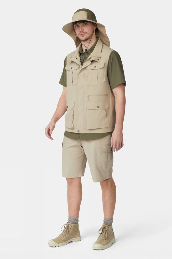 Ayacucho Mens Jungle Travel Vest II Trench Coat