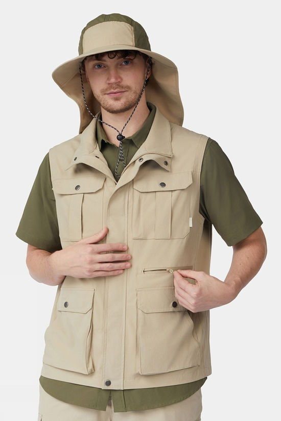 Ayacucho Mens Jungle Travel Vest II Trench Coat