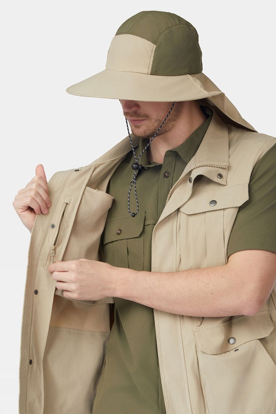 Ayacucho Mens Jungle Travel Vest II Trench Coat