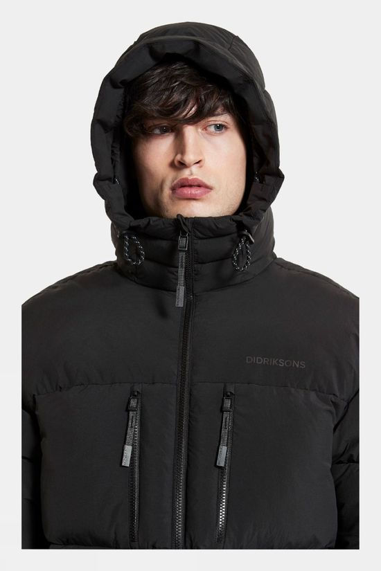 Didriksons Mens Hilmer Parka Black