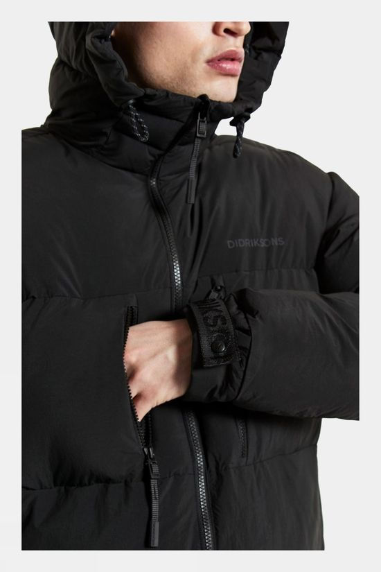 Didriksons Mens Hilmer Parka Black