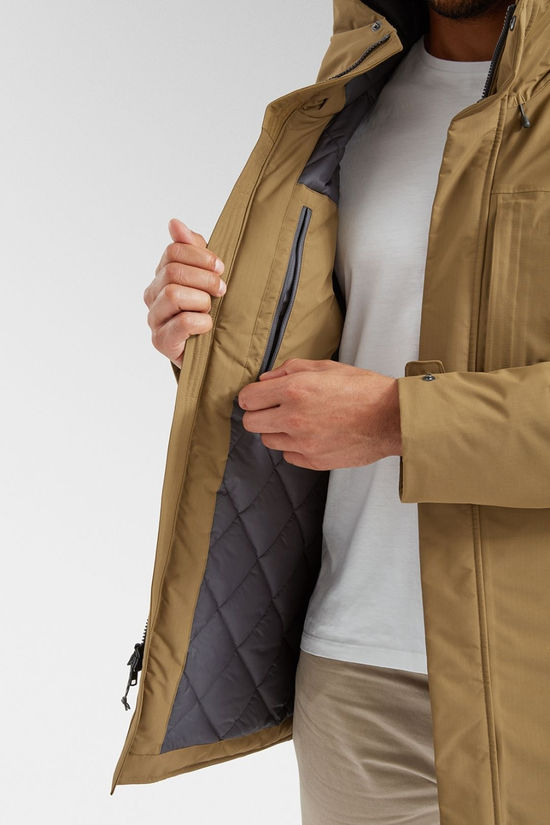 Patagonia Mens Windshadow Parka Coriander Brown