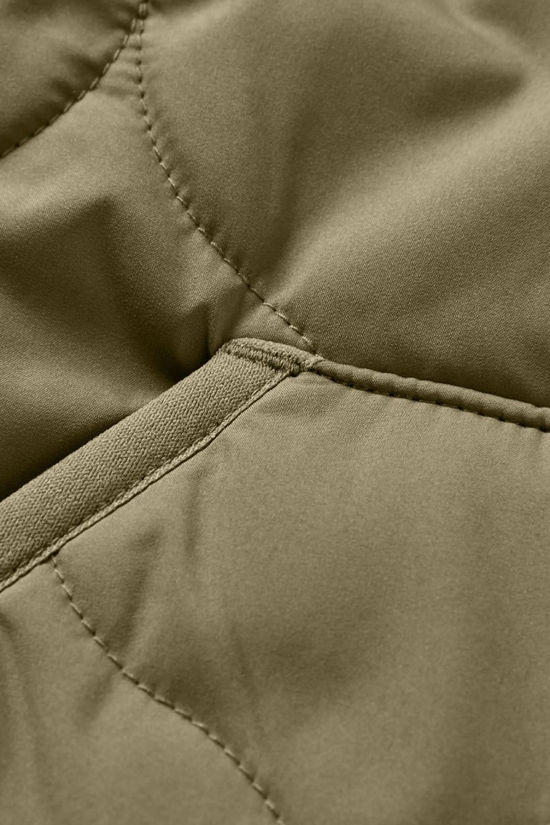 Passenger Mens Hytte Recycled Fleece-Lined Jacket Dusty Olive