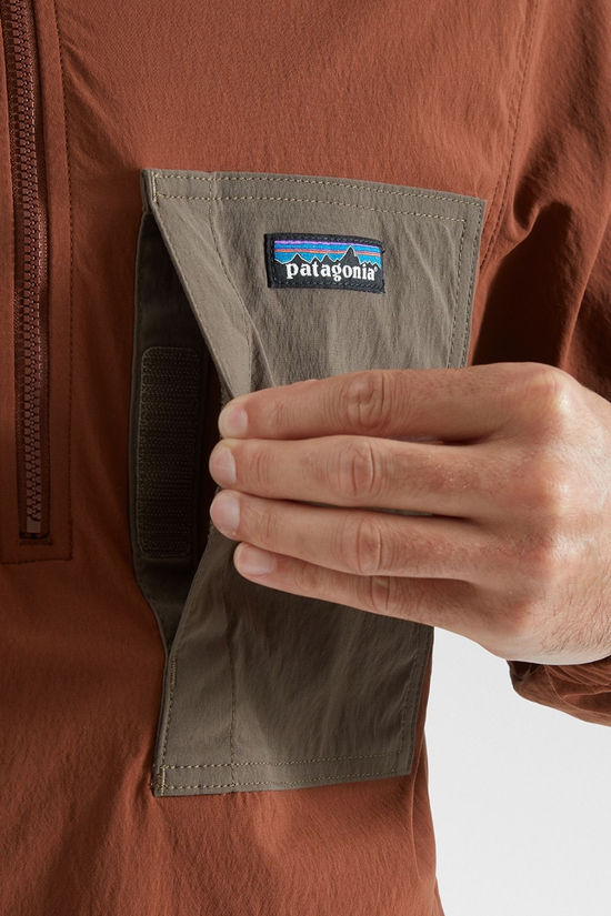 Patagonia Mens Outdoor Everyday Marsupial Pullover Dried Vanilla