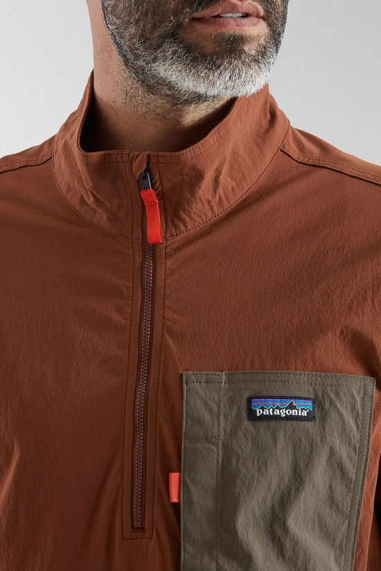 Patagonia Mens Outdoor Everyday Marsupial Pullover Dried Vanilla