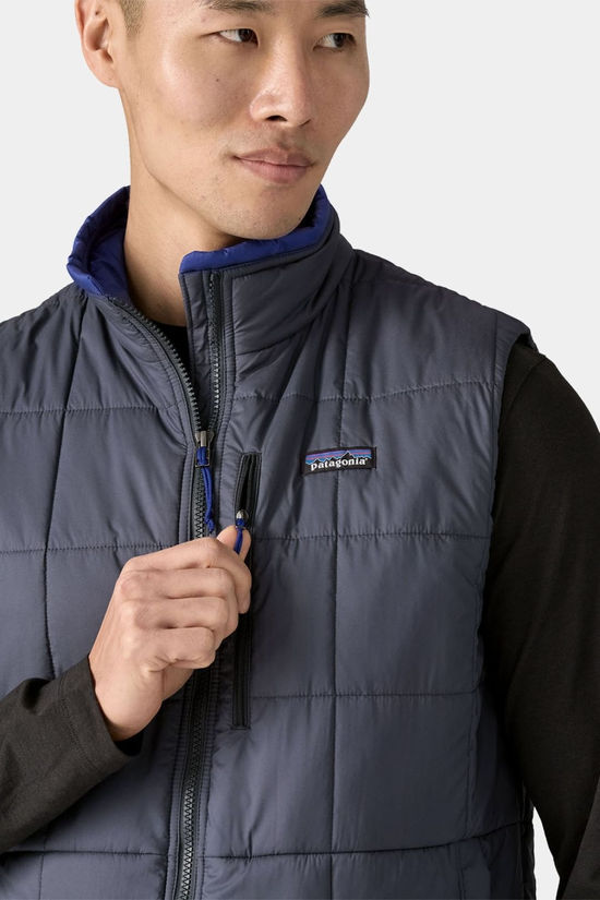Patagonia Mens Light Gust Vest Smolder Blue