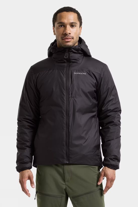 Didriksons Mens Milik Insulated Jacket Black