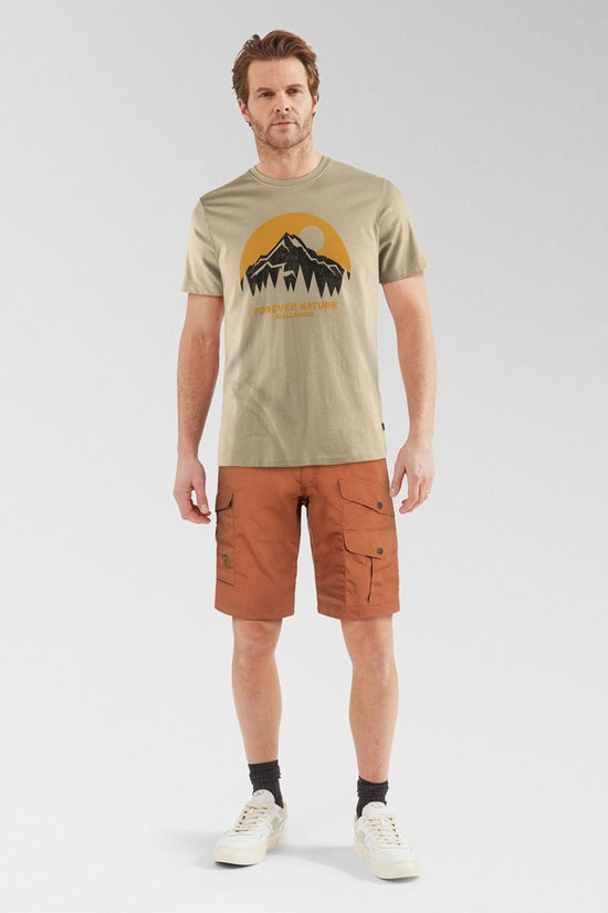 Fjallraven Mens Nature T-Shirt Fossil