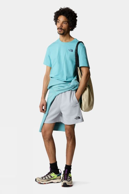 The North Face Mens Redbox Celebration T-Shirt Reef Waters Summit Navy