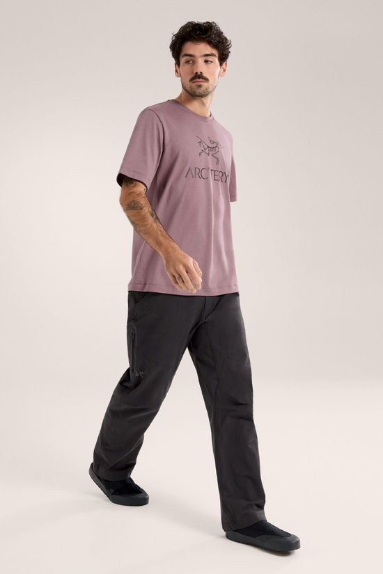 Arc'teryx Mens Arc'Word Logo T-Shirt Interstellar / Phantasm