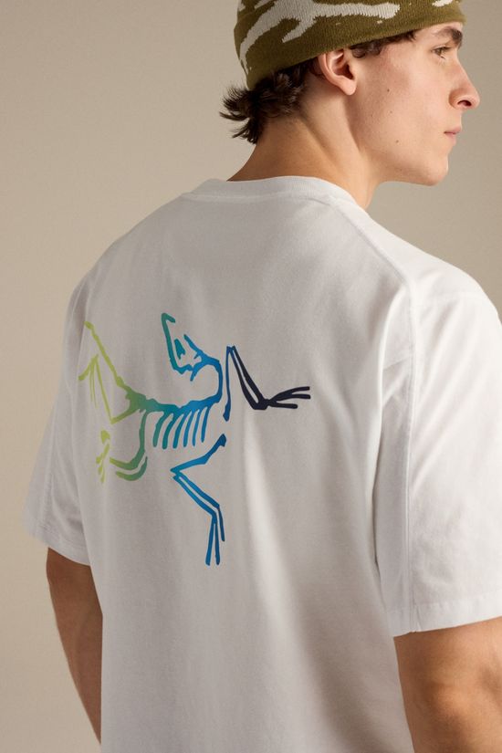 Arc'teryx Mens Kragg Cotton Logo T-Shirt White Light