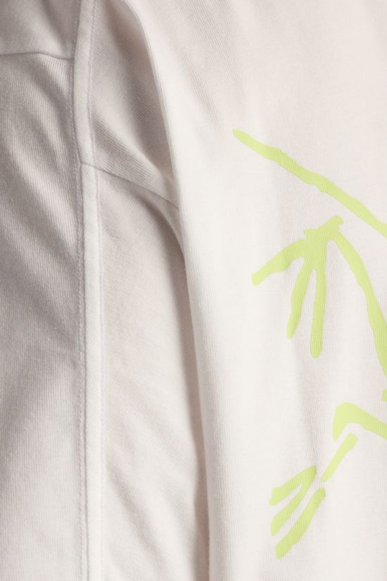 Arc'teryx Mens Kragg Cotton Logo T-Shirt White Light