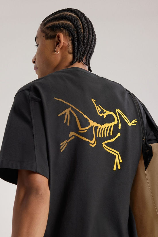Arc'teryx Mens Kragg Cotton Logo T-Shirt 24K Black