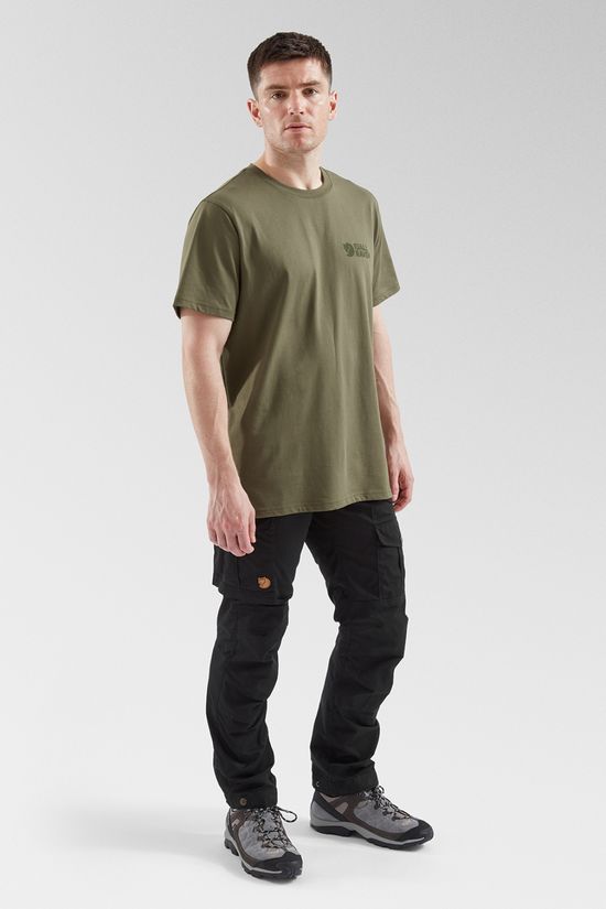 Fjallraven Mens Heavy Classic T-Shirt Laurel Green