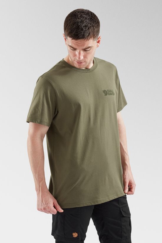 Fjallraven Mens Heavy Classic T-Shirt Laurel Green