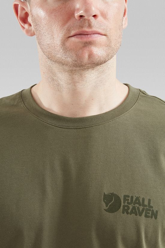 Fjallraven Mens Heavy Classic T-Shirt Laurel Green