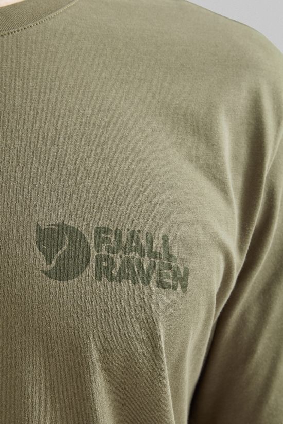 Fjallraven Mens Heavy Classic T-Shirt Laurel Green