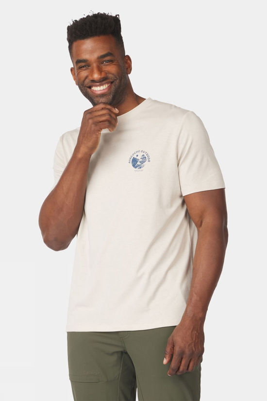 Ayacucho Mens Chuckwallas Graphic T-Shirt Pumice Stone