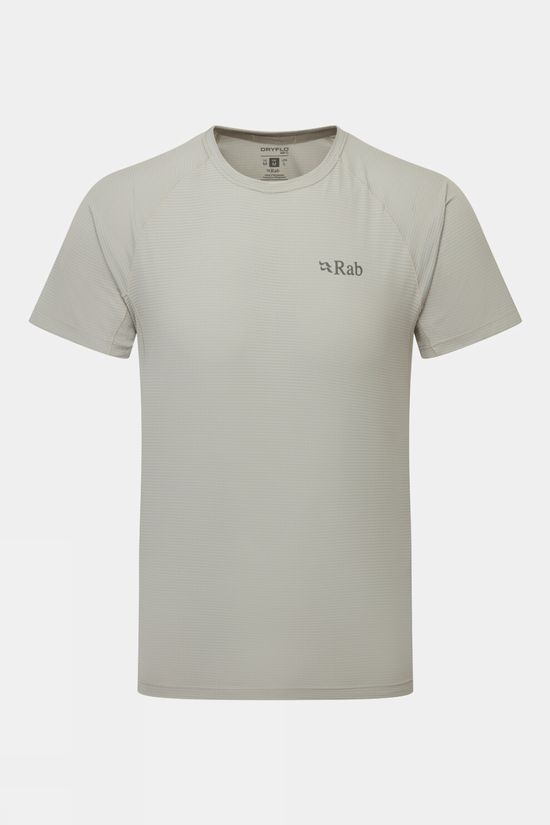 Rab Mens Sonic T-Shirt Light Zinc
