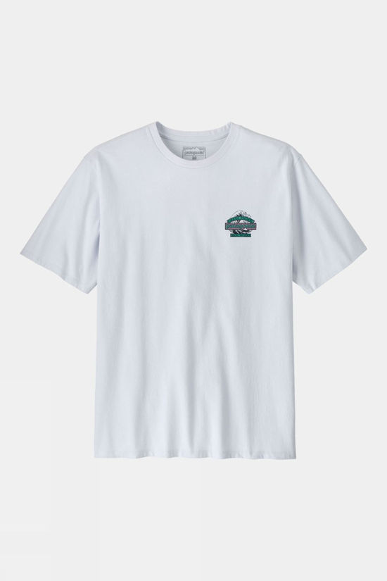 Patagonia Mens Great Waves Responsibili- T-Shirt White