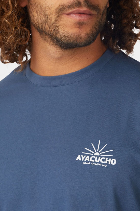 Ayacucho Mens Drifter T-Shirt Sargasso Sea
