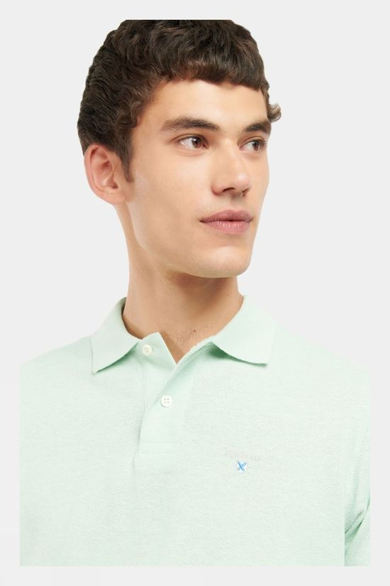 Barbour Mens Ryde Polo Shirt Dusty Mint