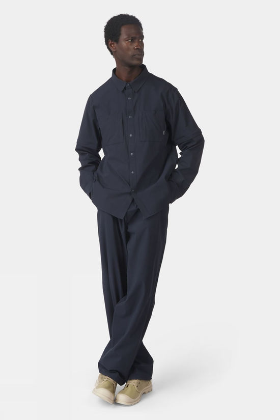 Ayacucho Mens Trailblazer Travel Shirt Navy