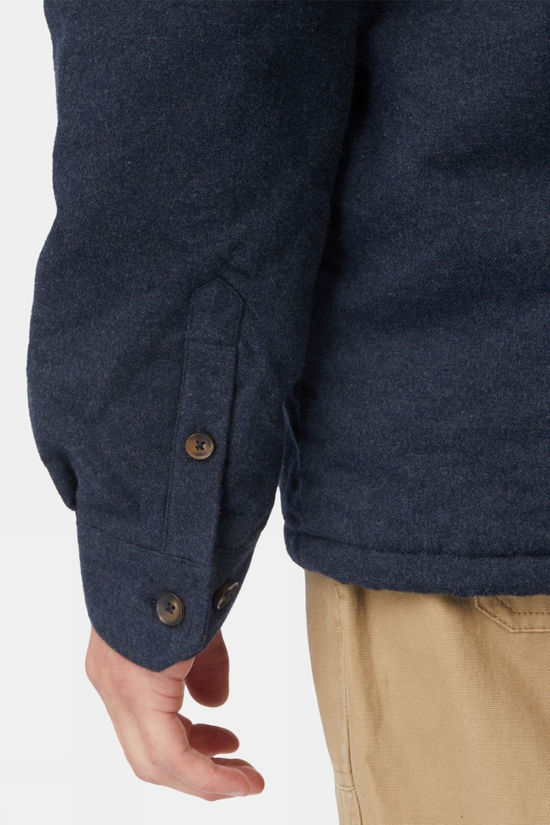 Ayacucho Mens Blanford Flannel Padded Shirt Navy