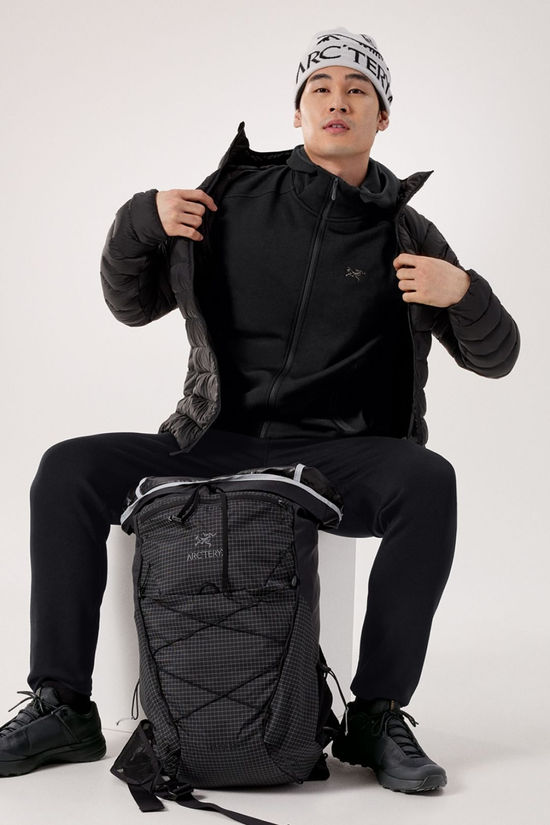 Arc'teryx Mens Kyanite Hooded Fleece Black