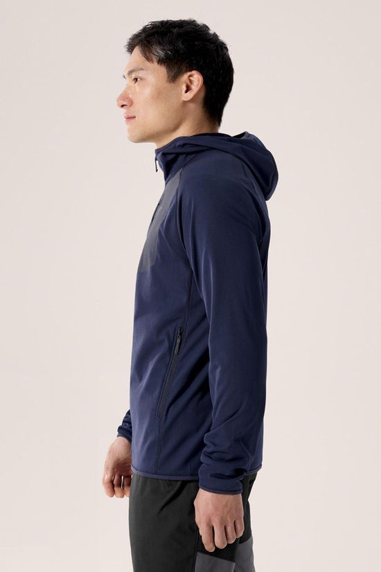 Arc'teryx Mens Delta Hoody Fleece Black Sapphire