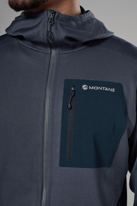 Montane Mens Protium CP Hoodie Jacket Dark Sky