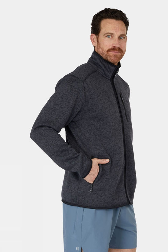 Ayacucho Mens Drasland Fleece II Black Melange