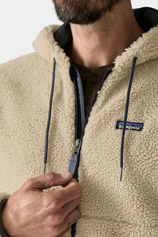 Patagonia Mens Retro-X Hoody Fleece Jacket  Dark Natural